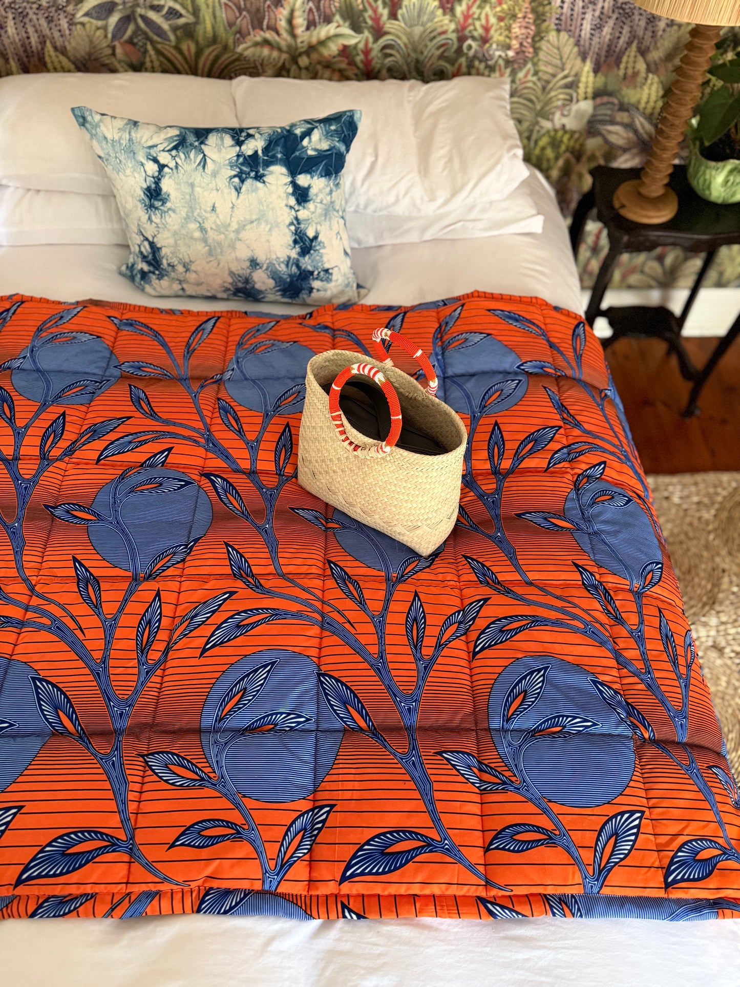 1 African Wax Print Quilt