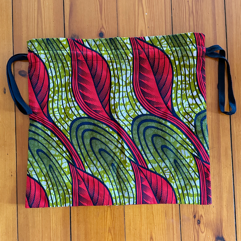 Drawstring Bag_green small