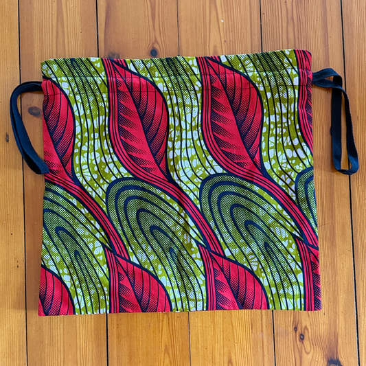 Drawstring Bag_green small