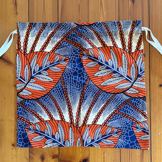 Drawstring bag - orange large