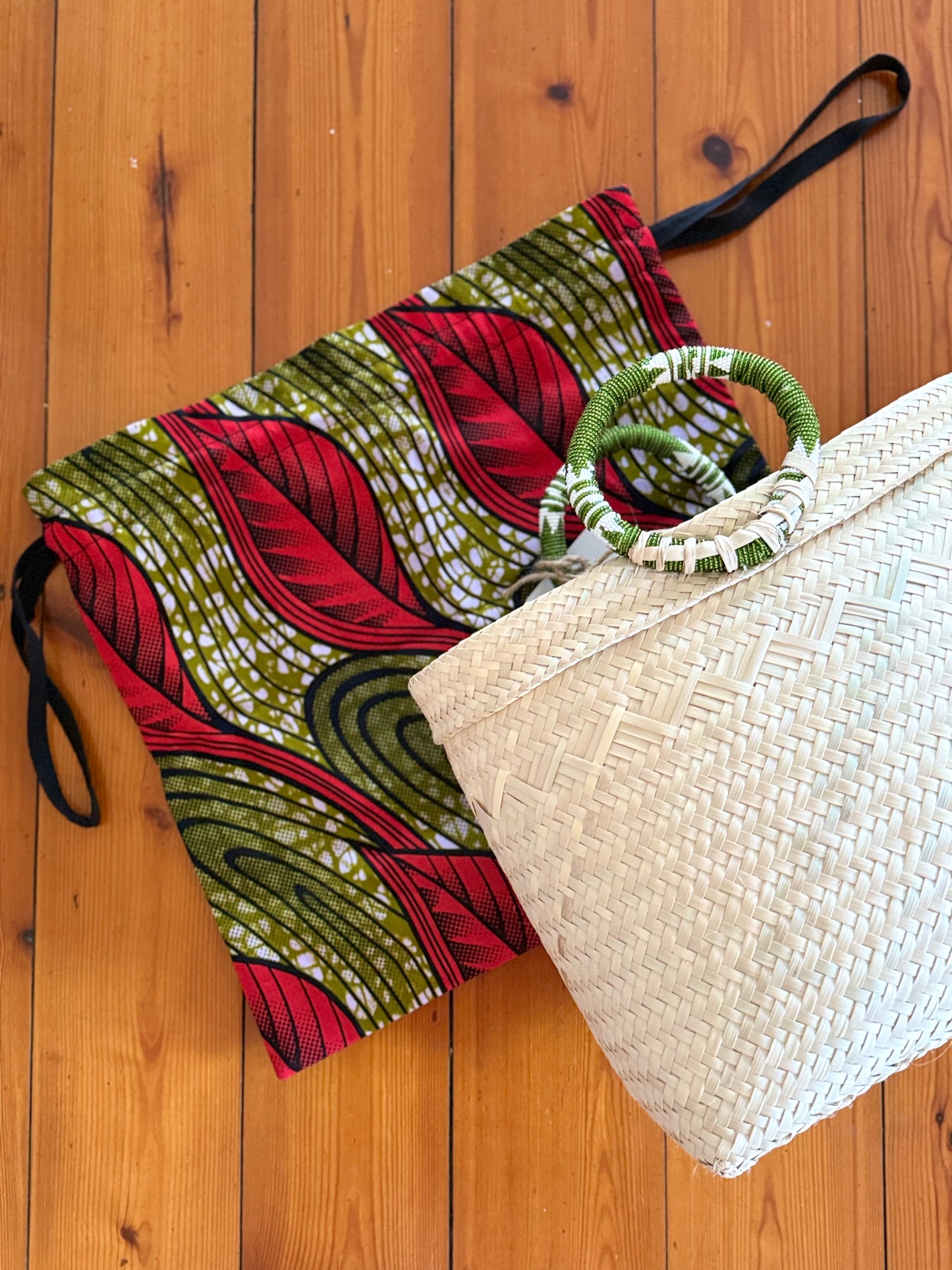 Drawstring Bag_green small