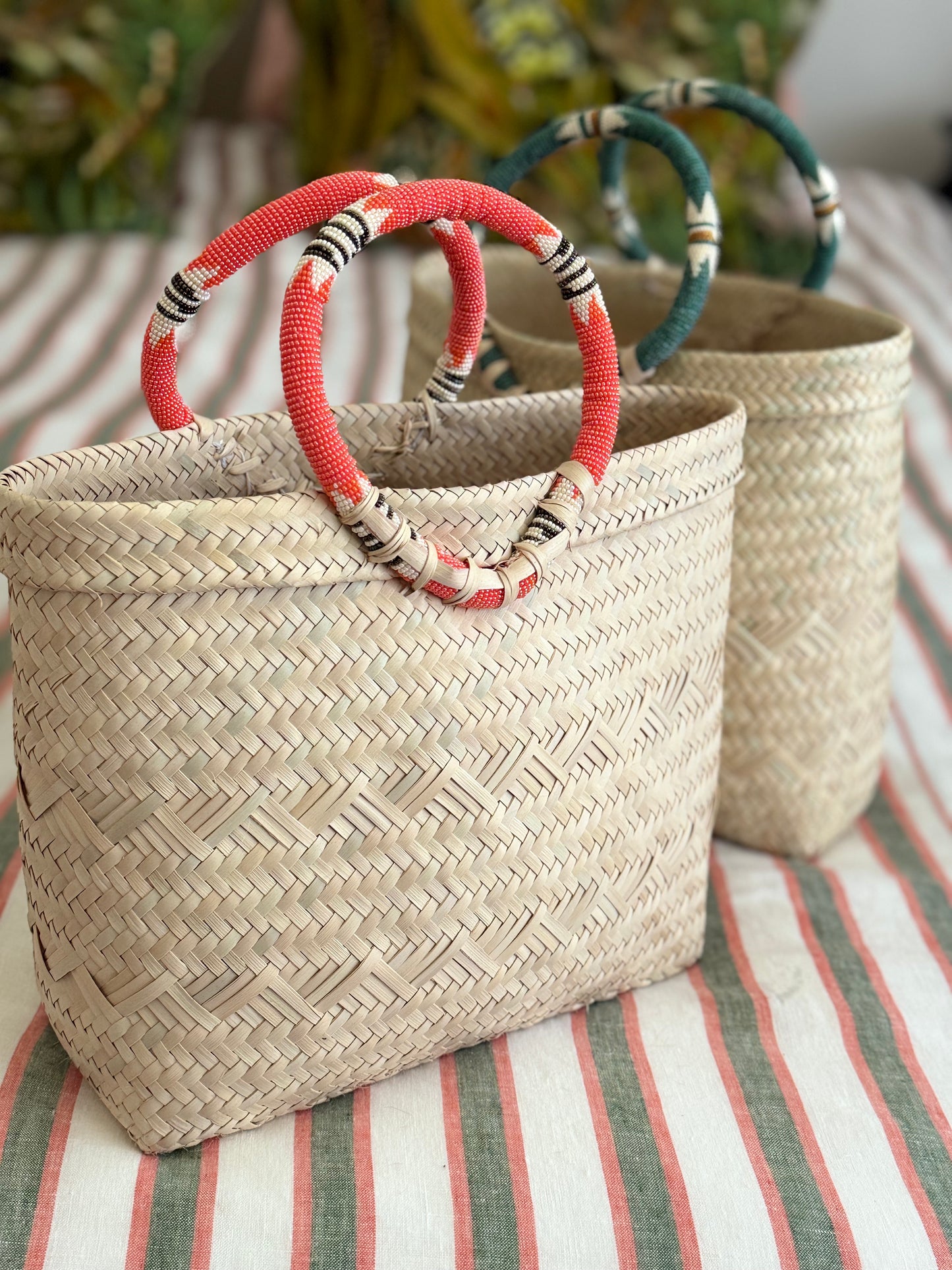 1 Mini Clutch Basket Bangle Handles