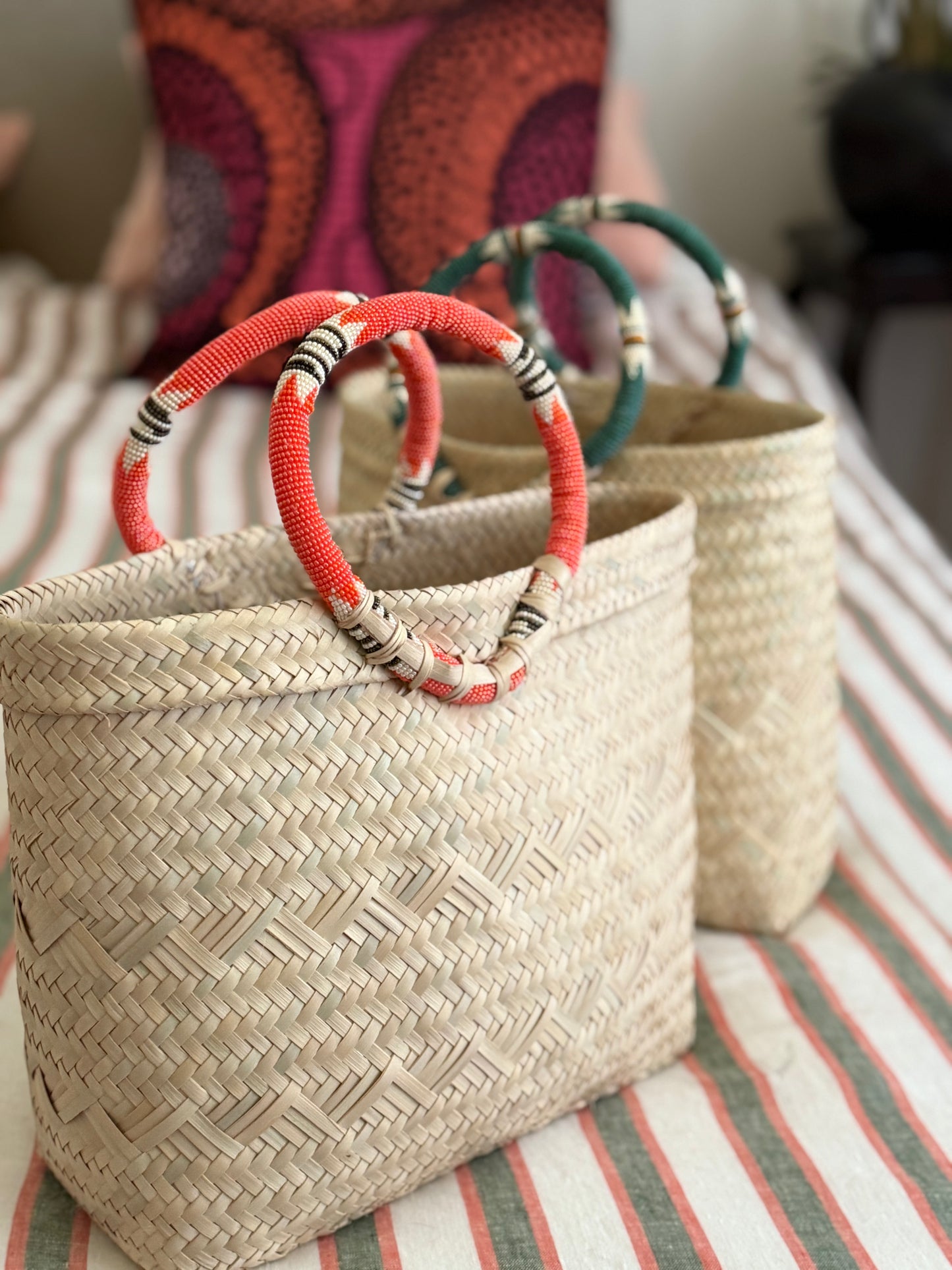 1 Mini Clutch Basket Bangle Handles