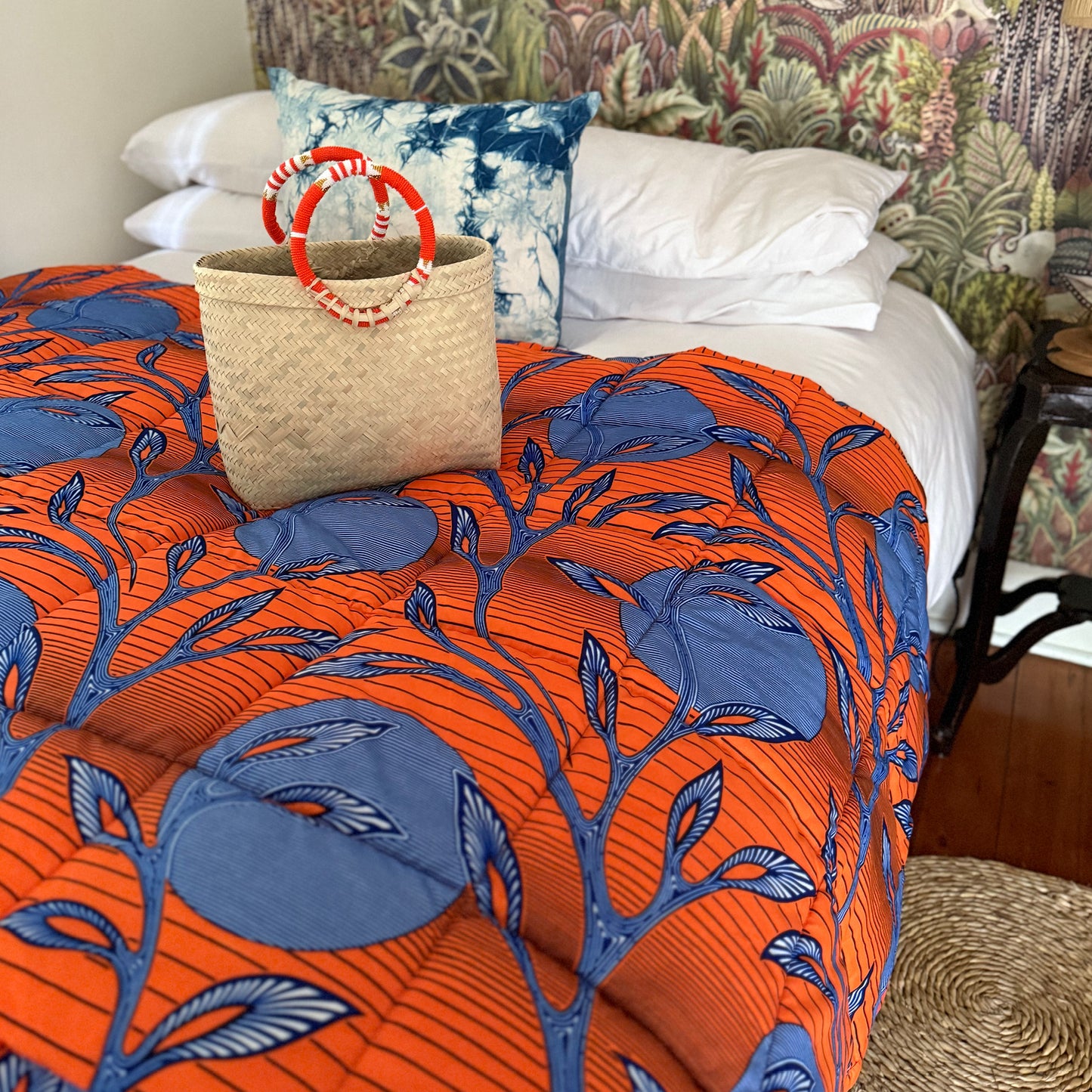 1 African Wax Print Quilt