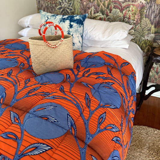 1 African Wax Print Quilt