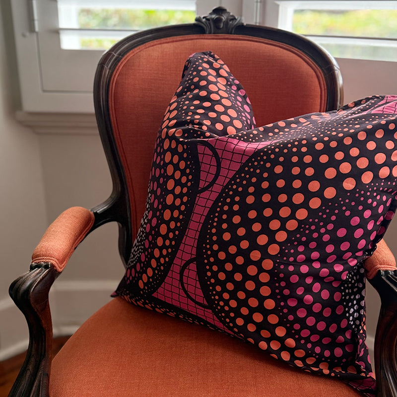 Cushion Cover in African print fabric