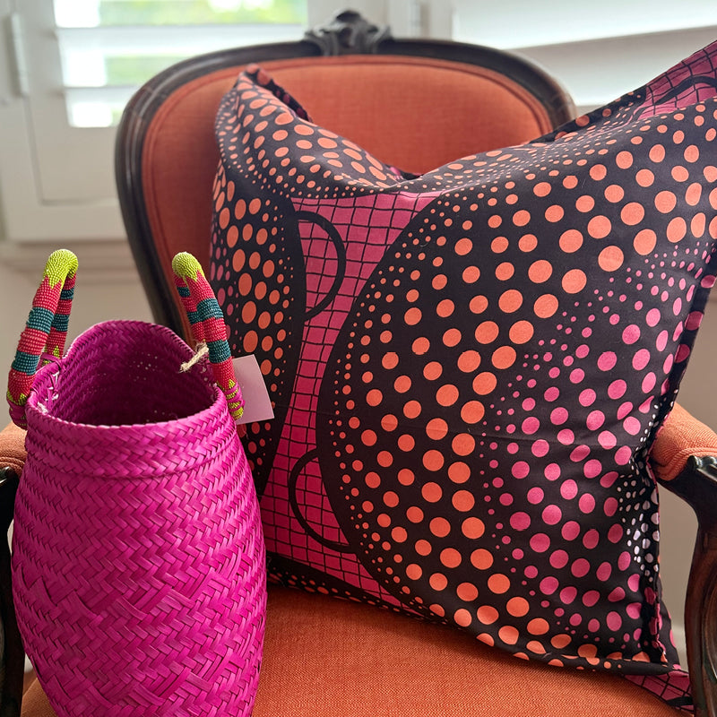 Cushion Cover in African print fabric